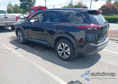 2021 Nissan Rogue Sv Fwd из США, поврежденный, VIN 5N1AT3BA2MC738708